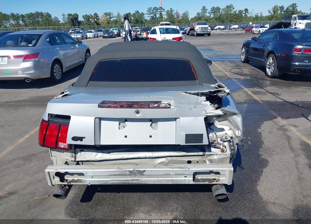 2000 FORD MUSTANG GT VIN: 1FAFP45X4YF255056