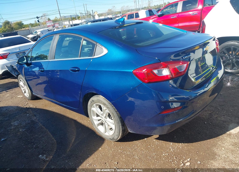 2019 CHEVROLET CRUZE LT VIN: 1G1BE5SM8K7123720