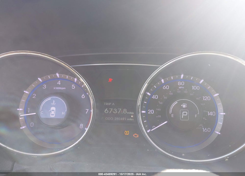 2012 HYUNDAI SONATA VIN: 5NPEB4AC8CH341024