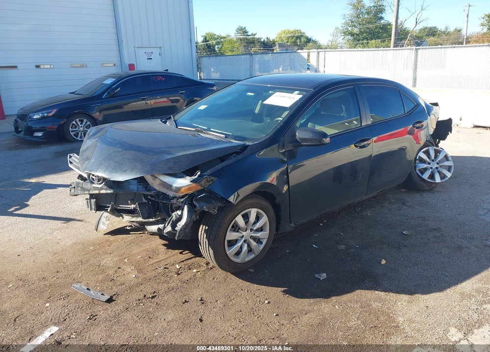 2015 TOYOTA COROLLA LE VIN: 2T1BURHE1FC391675