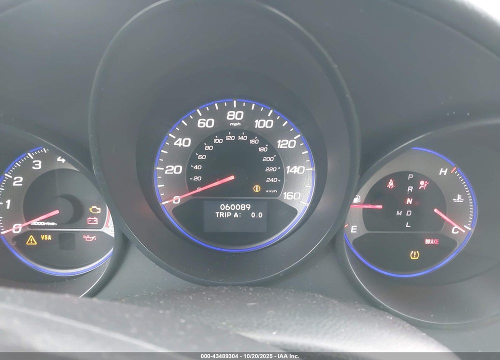 2007 ACURA TL VIN: 19UUA66267A048246