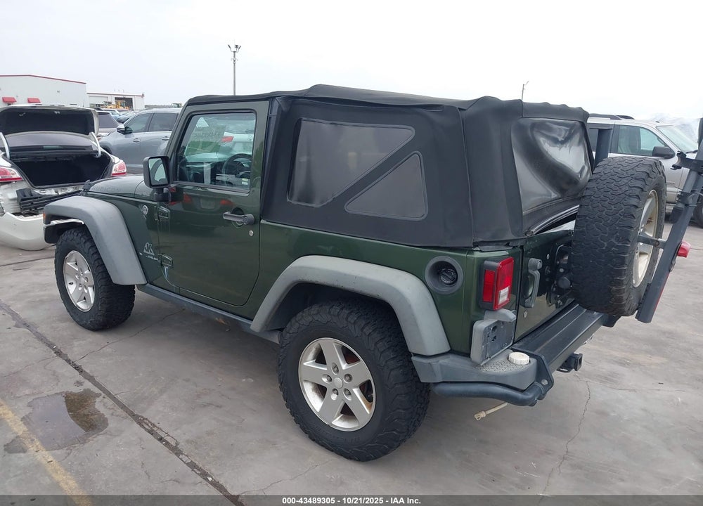 2009 JEEP WRANGLER RUBICON VIN: 1J8GA64199L700024