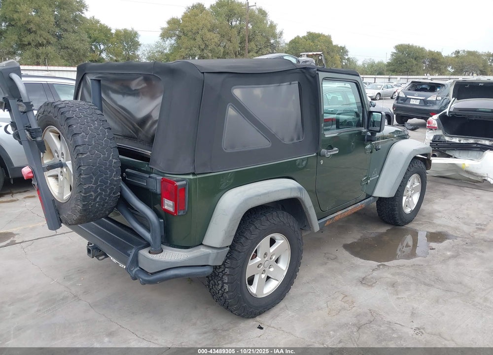 2009 JEEP WRANGLER RUBICON VIN: 1J8GA64199L700024