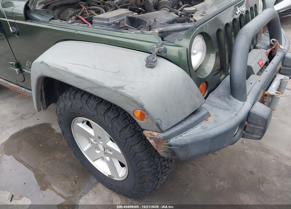 2009 JEEP WRANGLER RUBICON VIN: 1J8GA64199L700024