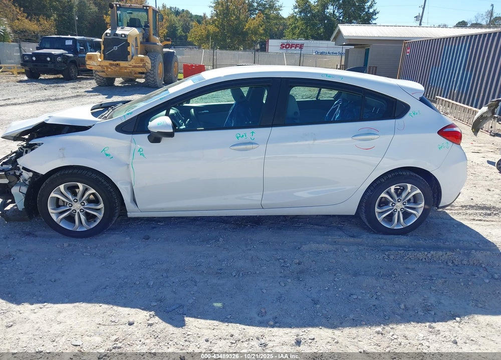 2019 CHEVROLET CRUZE VIN: 3G1BC6SM6KS566266