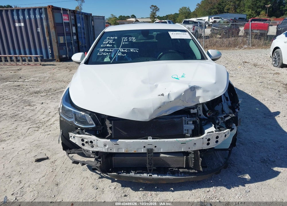 2019 CHEVROLET CRUZE VIN: 3G1BC6SM6KS566266