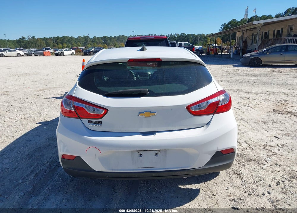 2019 CHEVROLET CRUZE VIN: 3G1BC6SM6KS566266