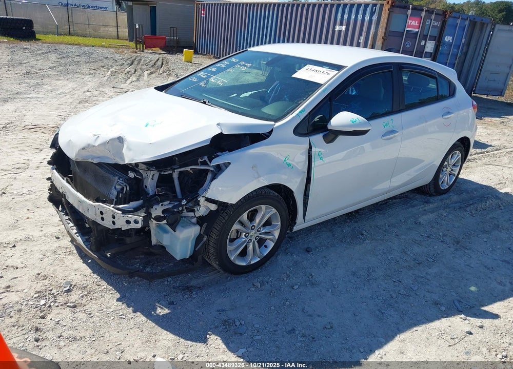 2019 CHEVROLET CRUZE VIN: 3G1BC6SM6KS566266