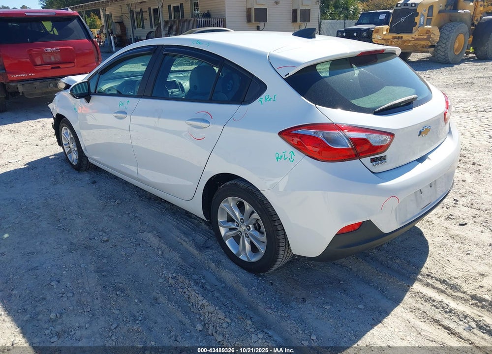 2019 CHEVROLET CRUZE VIN: 3G1BC6SM6KS566266