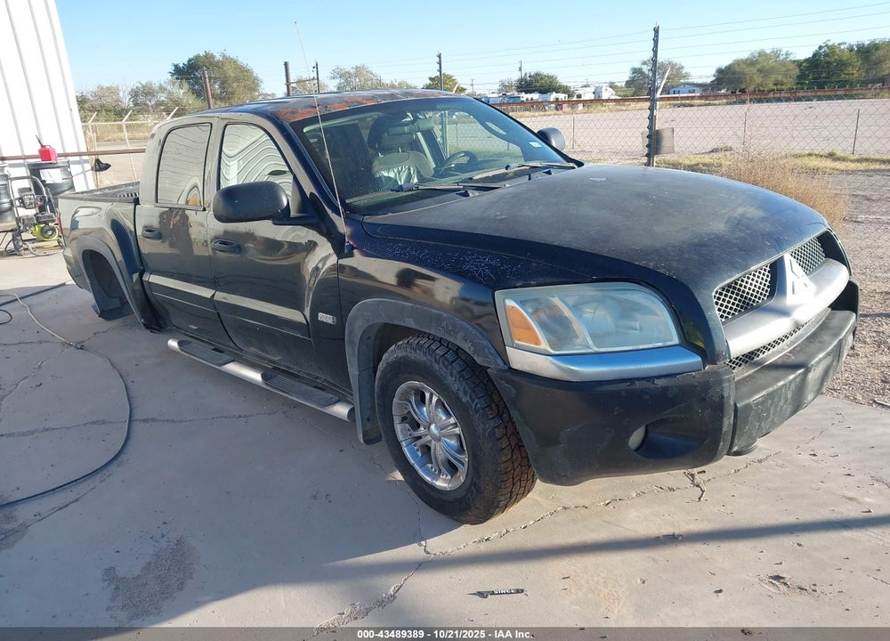 2006 MITSUBISHI RAIDER DURO CROSS V6 VIN: 1Z7HC38K56S537885