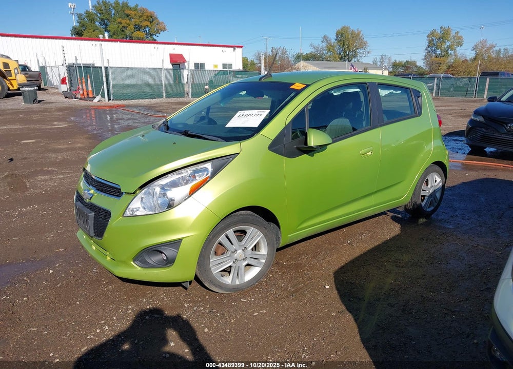 2013 CHEVROLET SPARK VIN: KL8CD6S98DC501585