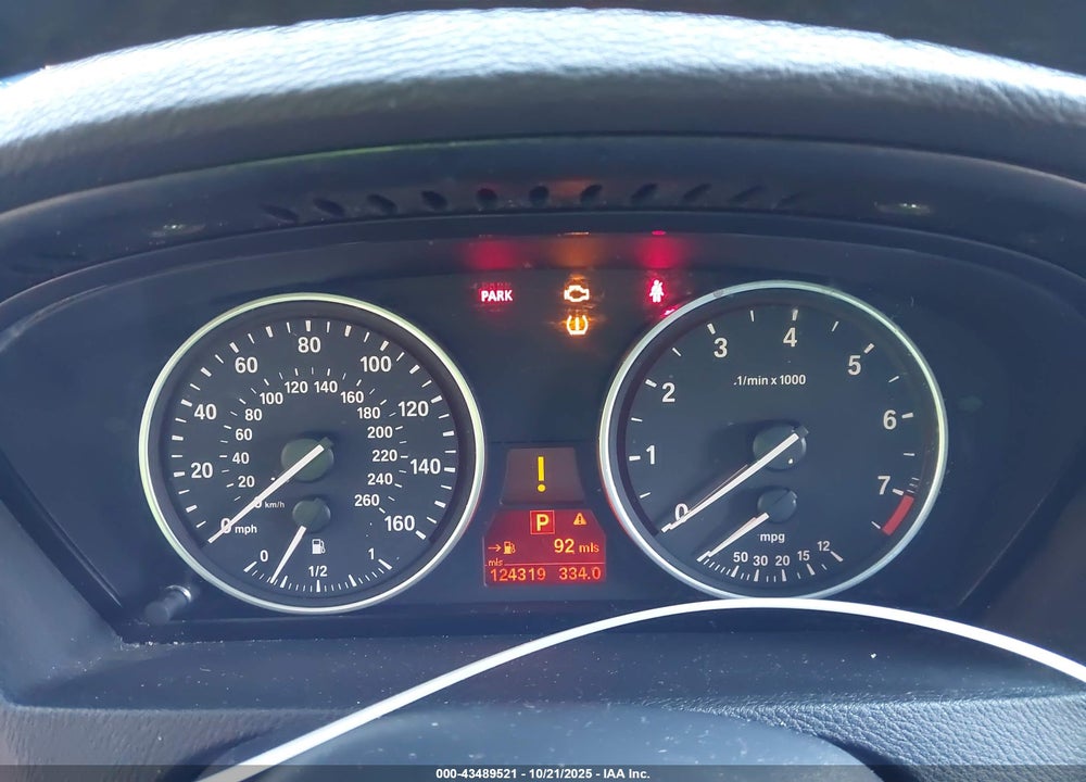 2009 BMW X5 XDRIVE30I VIN: 5UXFE43519L271461