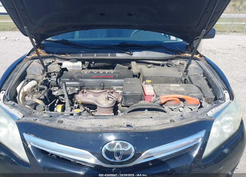 2011 TOYOTA CAMRY HYBRID VIN: 4T1BB3EK6BU143900
