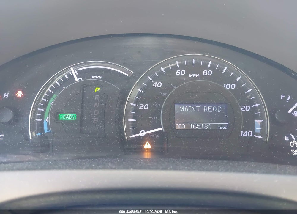 2011 TOYOTA CAMRY HYBRID VIN: 4T1BB3EK6BU143900