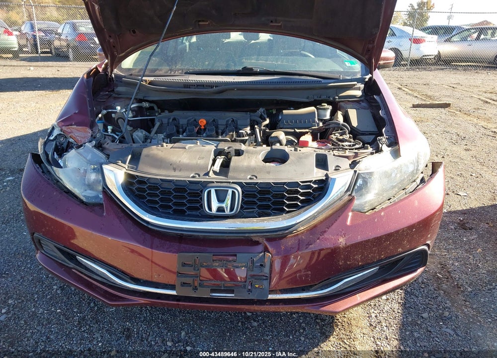 2014 HONDA CIVIC VIN: 2HGFB2F55EH532285
