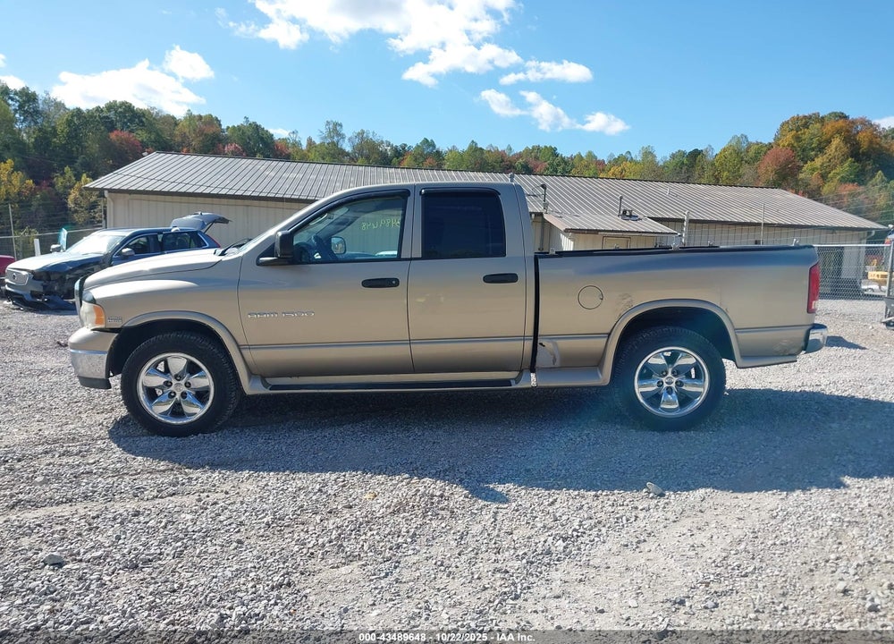 2005 DODGE RAM 1500 SLT/LARAMIE VIN: 1D7HU18D75S221715