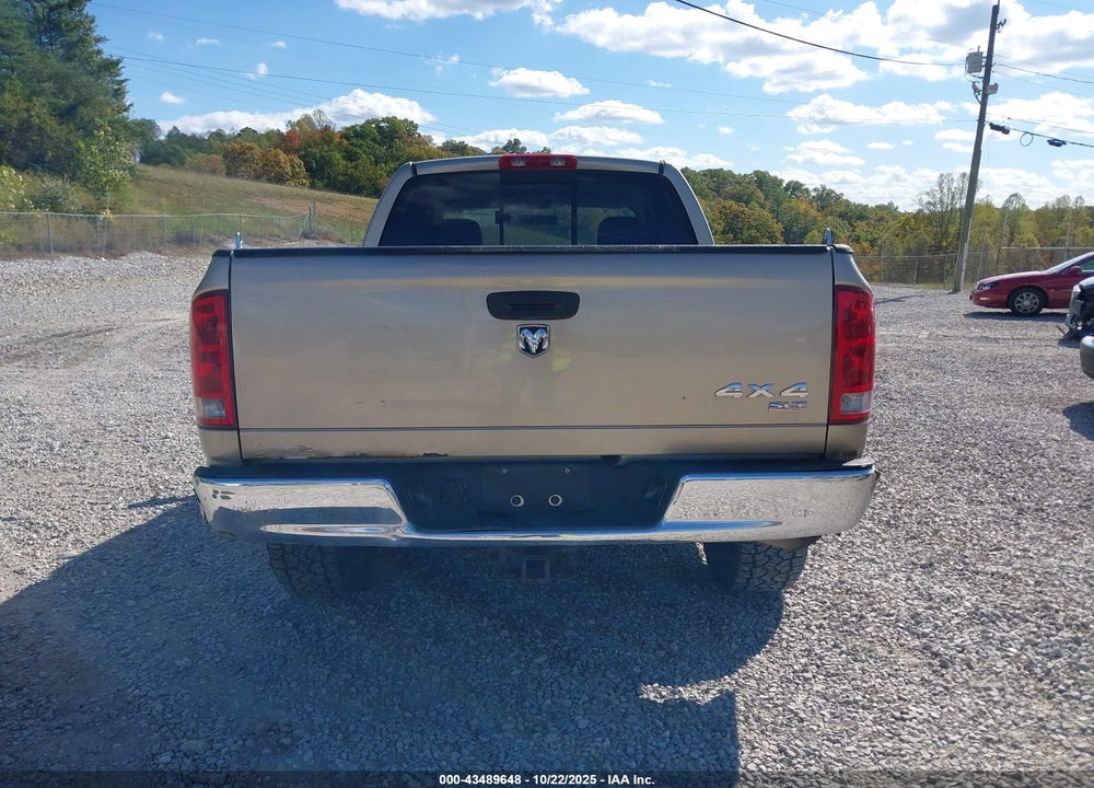 2005 DODGE RAM 1500 SLT/LARAMIE VIN: 1D7HU18D75S221715