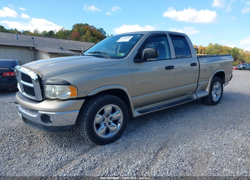 2005 DODGE RAM 1500 SLT/LARAMIE VIN: 1D7HU18D75S221715