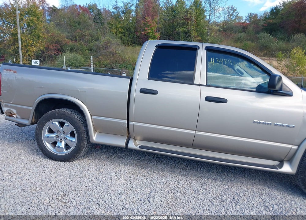 2005 DODGE RAM 1500 SLT/LARAMIE VIN: 1D7HU18D75S221715