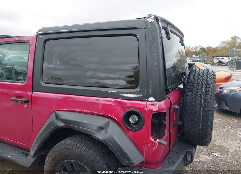 2024 JEEP WRANGLER 2-DOOR SPORT S 4X4 VIN: 1C4PJXAG1RW318431