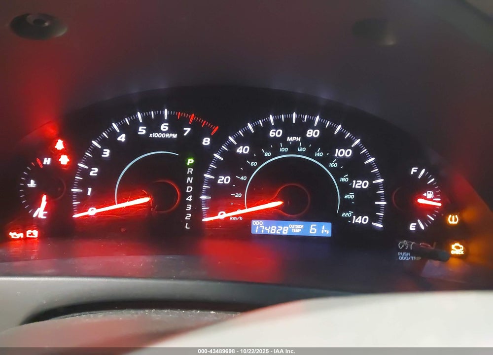 2007 TOYOTA CAMRY LE VIN: 4T1BE46K67U707483