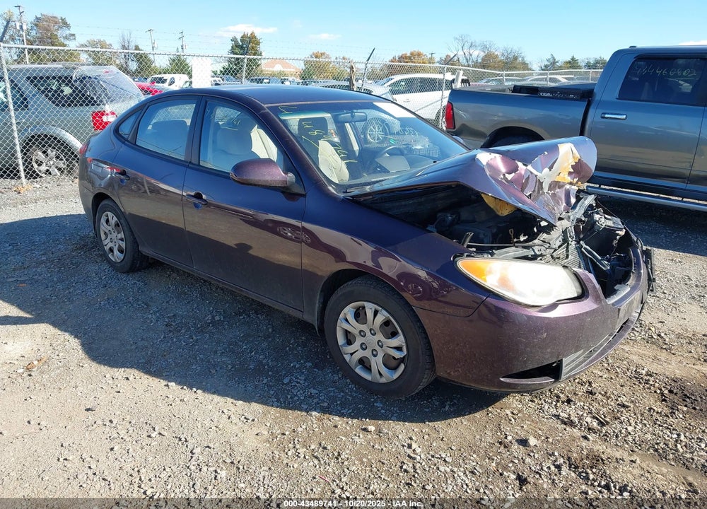 2009 HYUNDAI ELANTRA GLS VIN: KMHDU46D29U748337