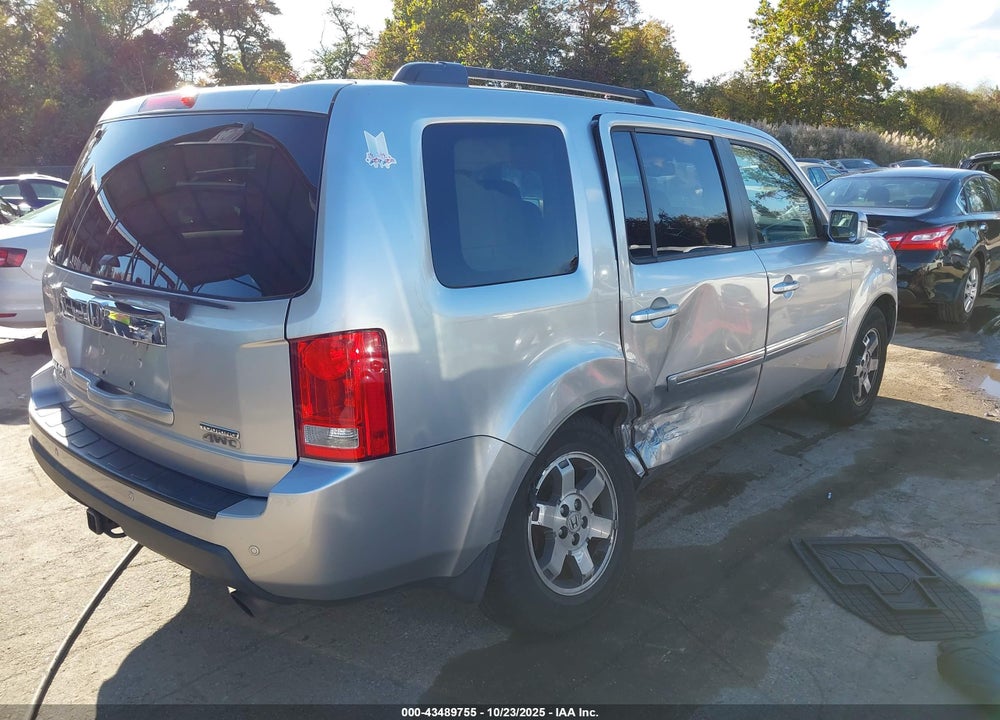 2010 HONDA PILOT TOURING VIN: 5FNYF4H93AB006907