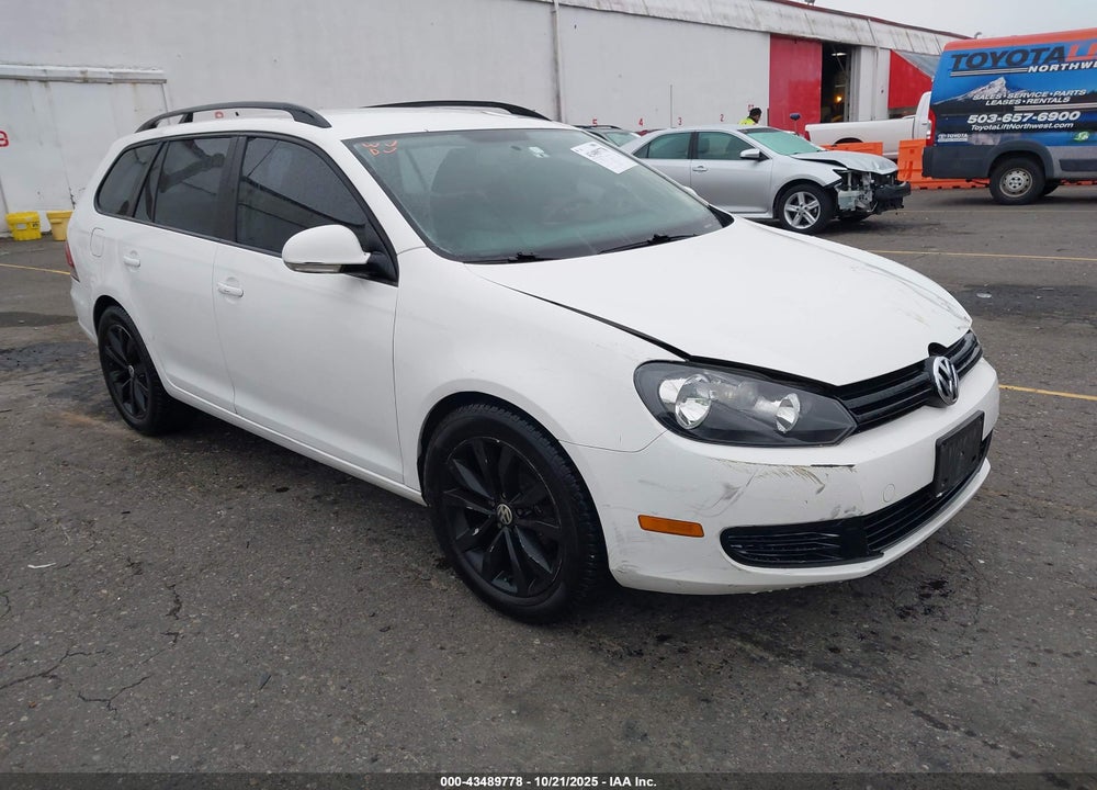 2012 VOLKSWAGEN JETTA SPORTWAGEN 2.5L S VIN: 3VWKP7AJ9CM678832