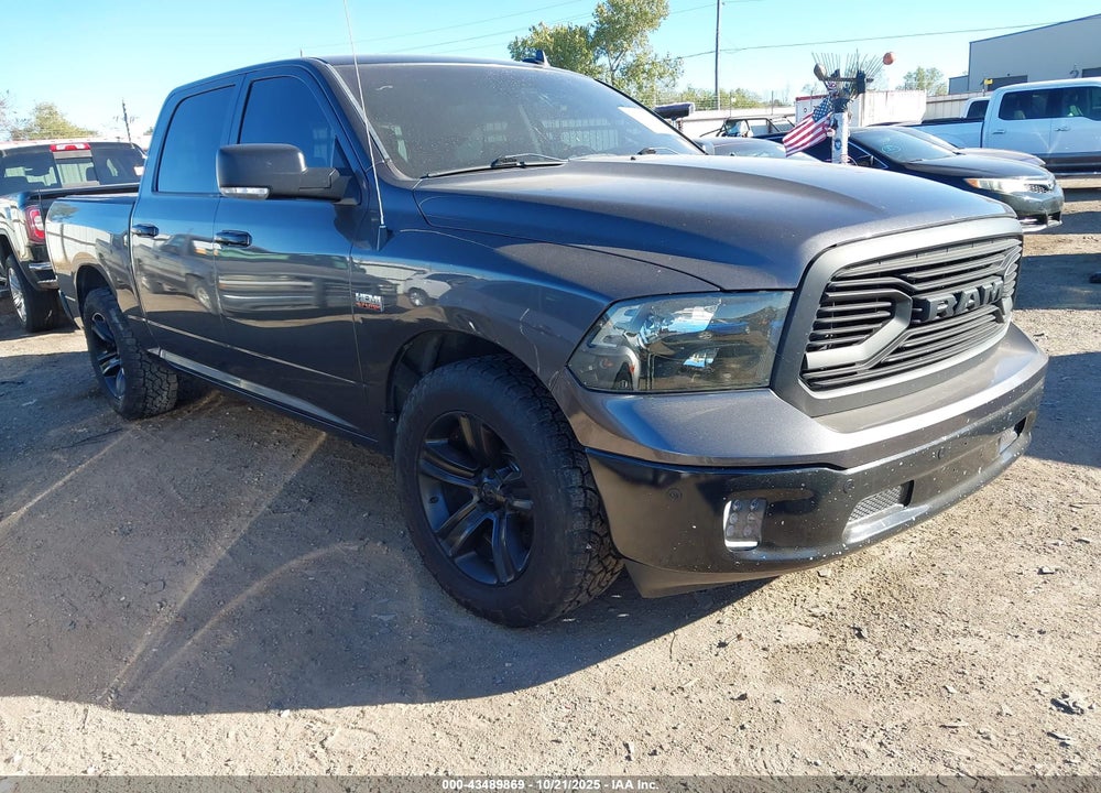 2017 RAM 1500 BIG HORN VIN: 3C6RR7LTXHG788084