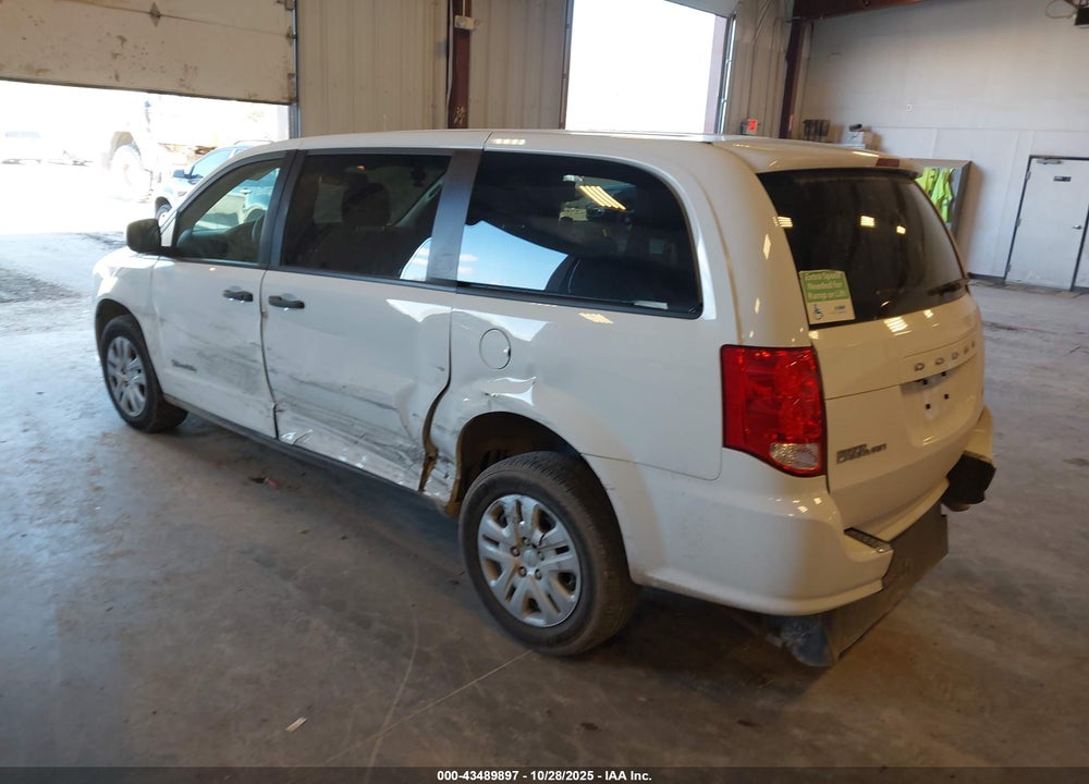 2019 DODGE GRAND CARAVAN SE VIN: 2C7WDGBGXKR678624