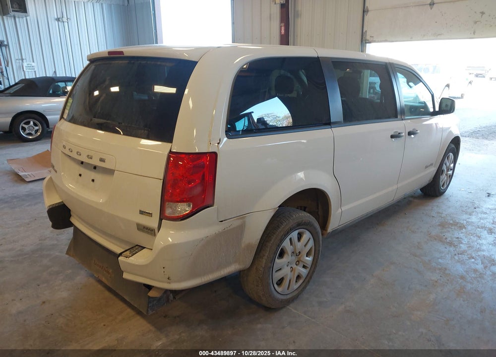 2019 DODGE GRAND CARAVAN SE VIN: 2C7WDGBGXKR678624