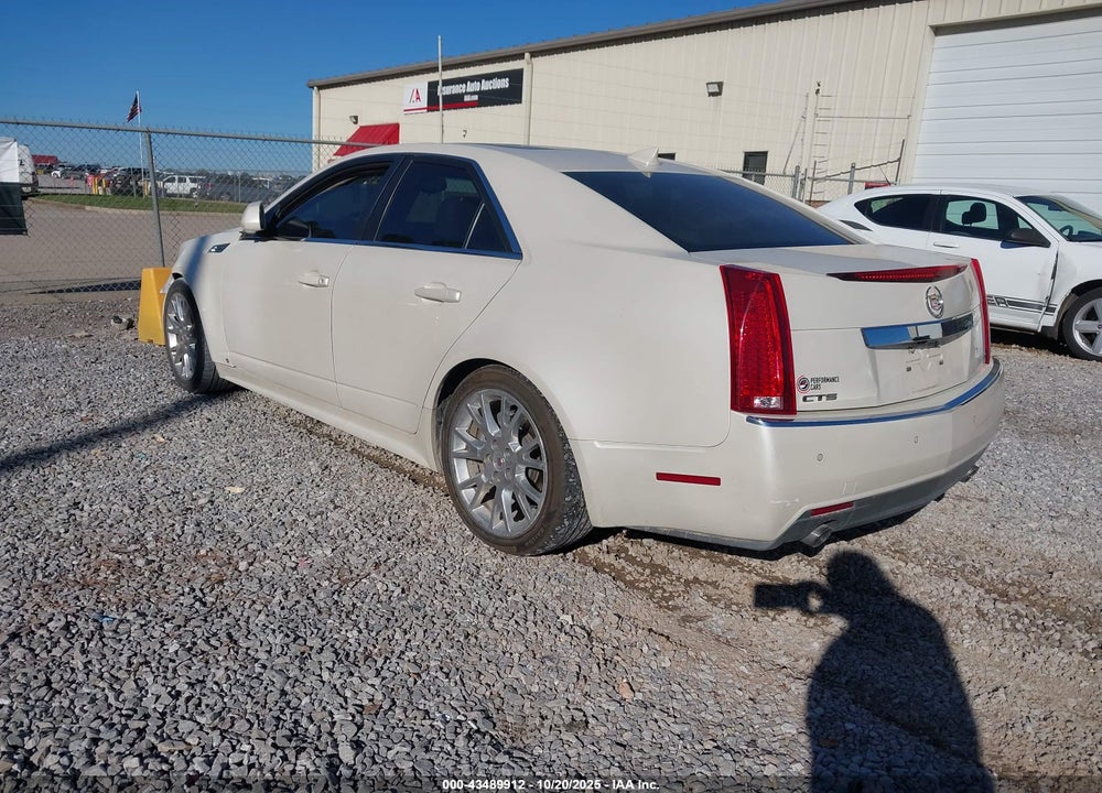 2013 CADILLAC CTS PREMIUM VIN: 1G6DP5E38D0101552