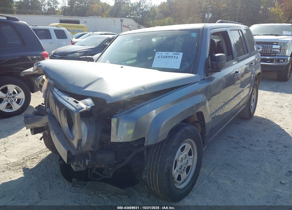 2013 JEEP PATRIOT SPORT VIN: 1C4NJPBA5DD187316