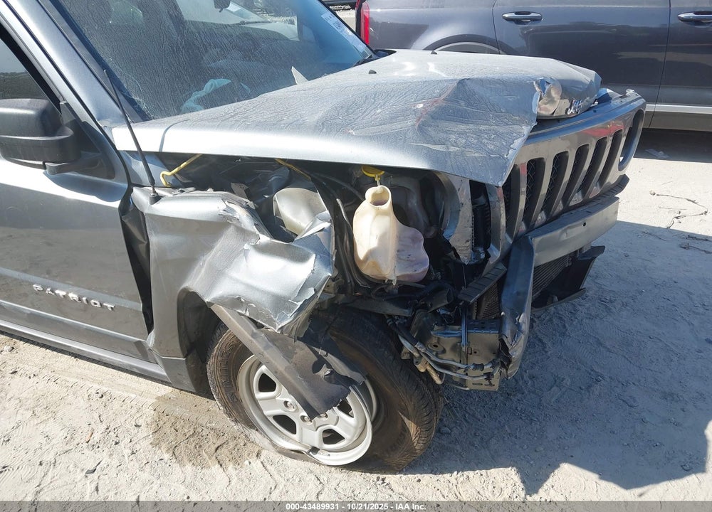 2013 JEEP PATRIOT SPORT VIN: 1C4NJPBA5DD187316