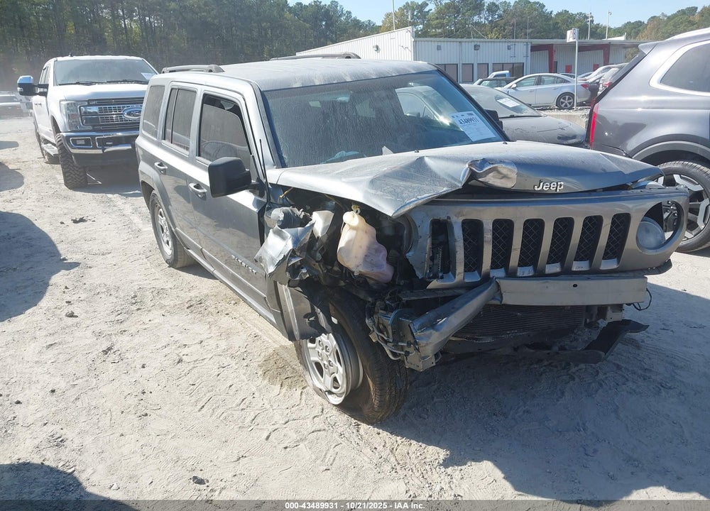 2013 JEEP PATRIOT SPORT VIN: 1C4NJPBA5DD187316
