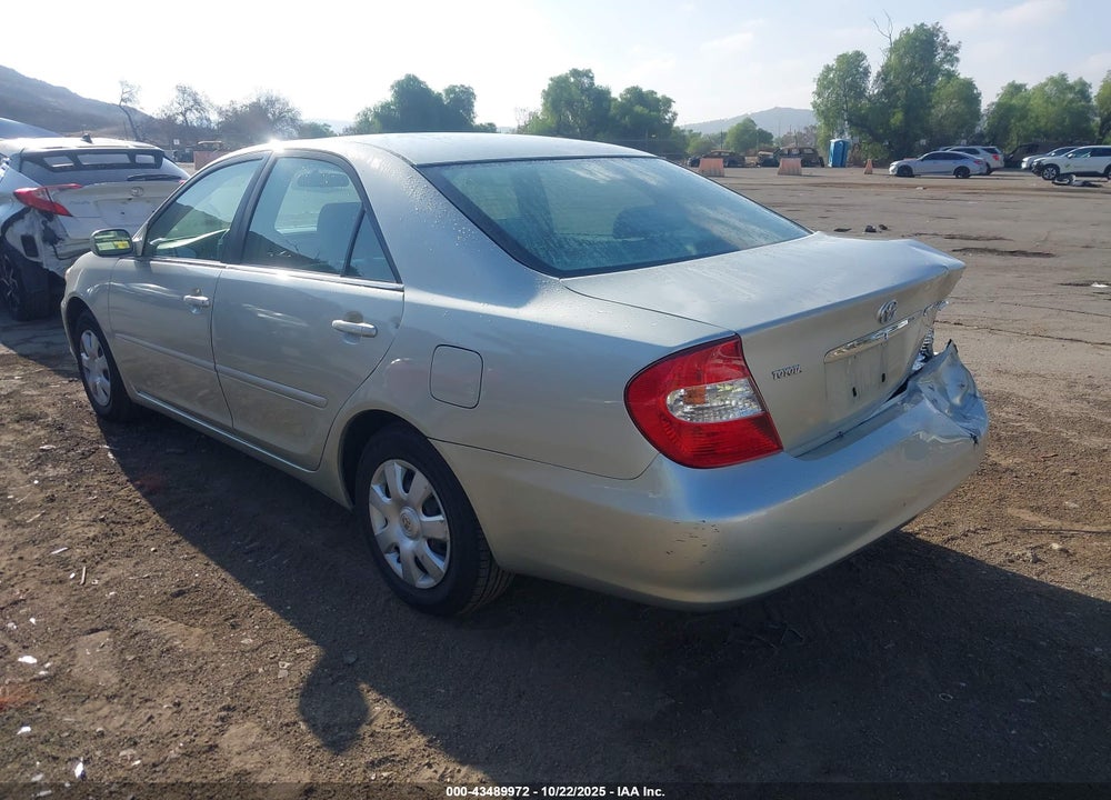 2003 TOYOTA CAMRY LE VIN: JTDBE32K730145034