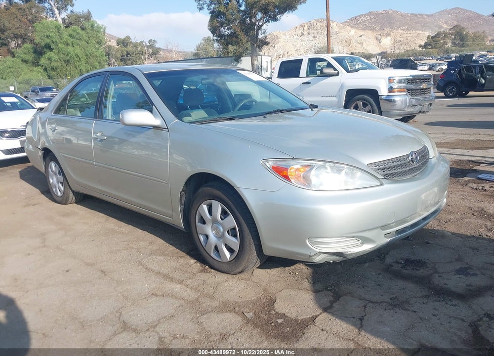 2003 TOYOTA CAMRY LE VIN: JTDBE32K730145034