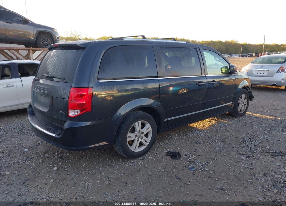 2013 DODGE GRAND CARAVAN CREW VIN: 2C4RDGDGXDR781021