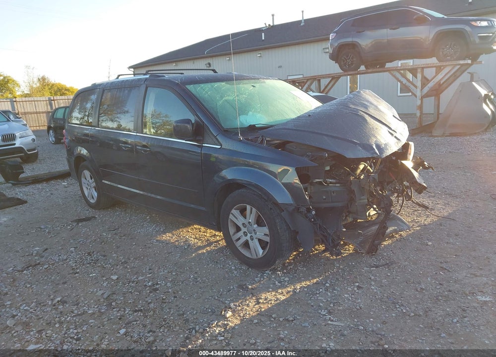 2013 DODGE GRAND CARAVAN CREW VIN: 2C4RDGDGXDR781021