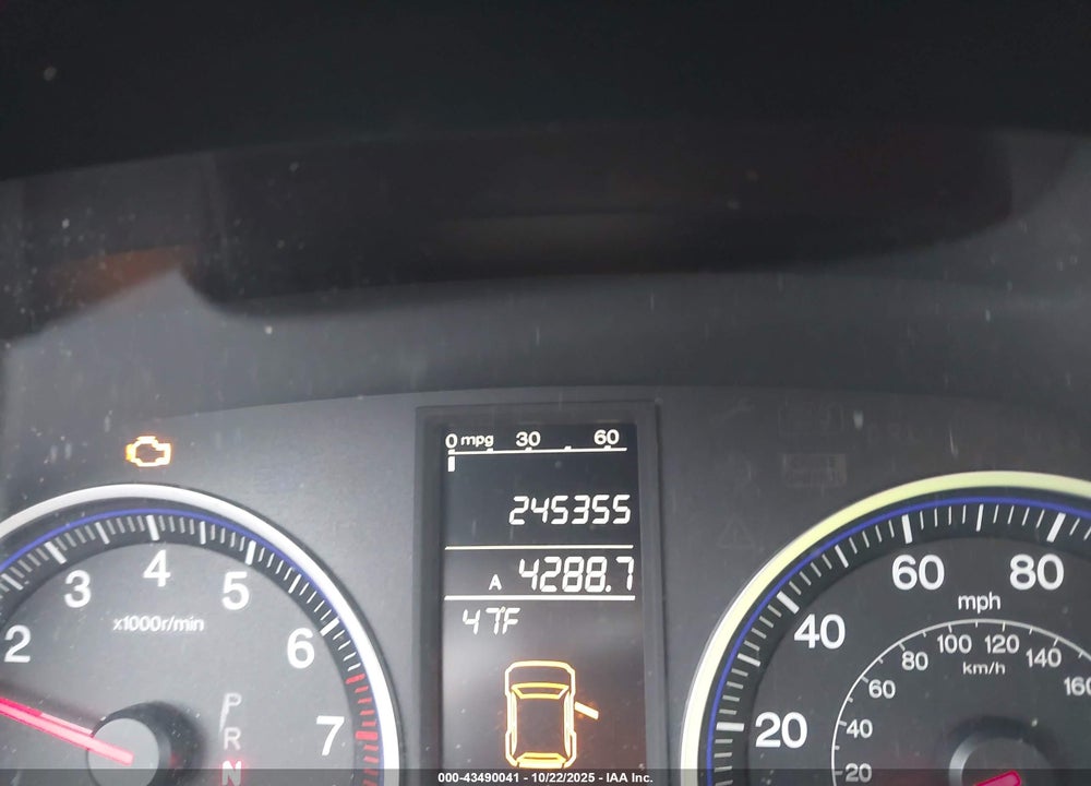 2008 HONDA CR-V EX VIN: 5J6RE48538L030503