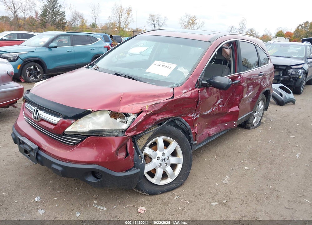 2008 HONDA CR-V EX VIN: 5J6RE48538L030503