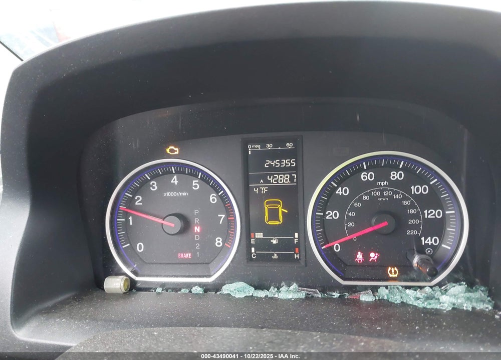 2008 HONDA CR-V EX VIN: 5J6RE48538L030503