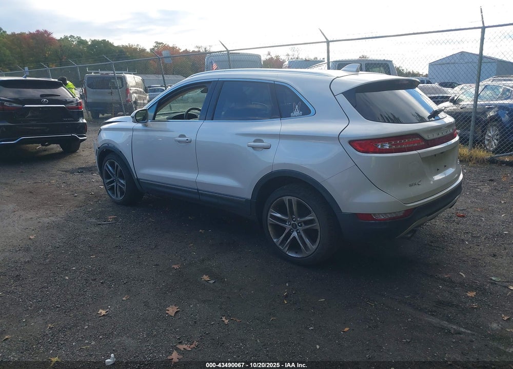 2015 LINCOLN MKC VIN: 5LMTJ2AH4FUJ30299