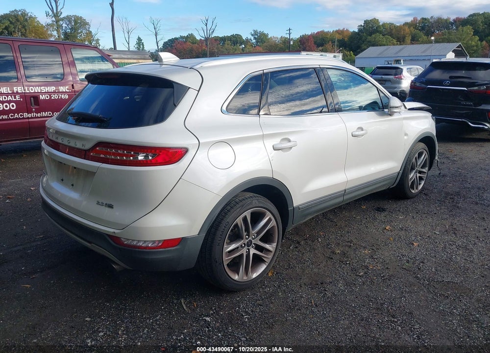 2015 LINCOLN MKC VIN: 5LMTJ2AH4FUJ30299