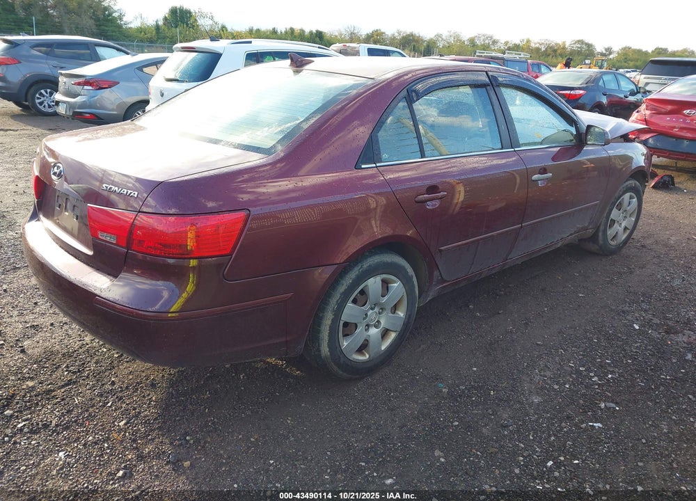 2009 HYUNDAI SONATA VIN: 5NPET46C99H552988
