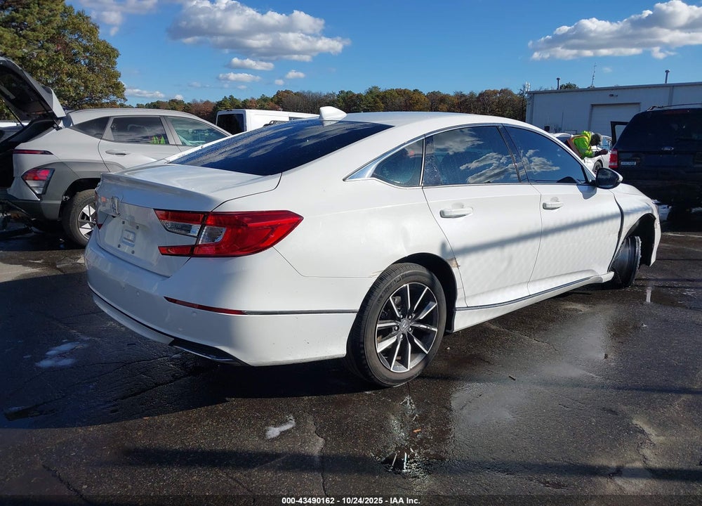2021 HONDA ACCORD EX-L VIN: 1HGCV1F58MA096128