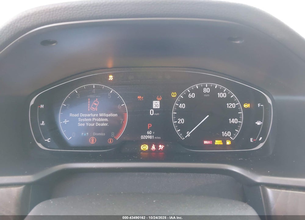 2021 HONDA ACCORD EX-L VIN: 1HGCV1F58MA096128