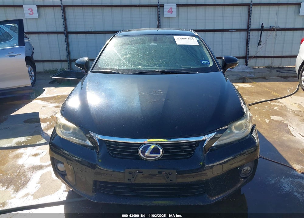2012 LEXUS CT 200H PREMIUM VIN: JTHKD5BH5C2119022