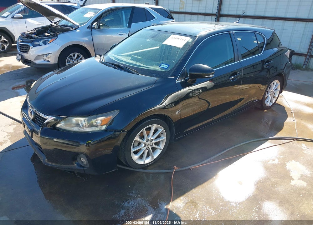 2012 LEXUS CT 200H PREMIUM VIN: JTHKD5BH5C2119022