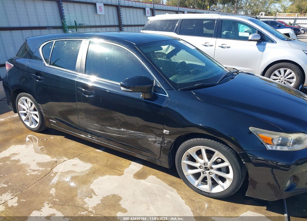 2012 LEXUS CT 200H PREMIUM VIN: JTHKD5BH5C2119022